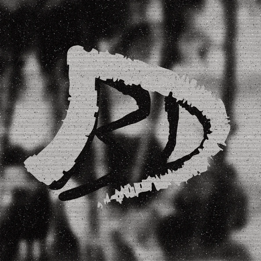 A brush-lettered BD logo